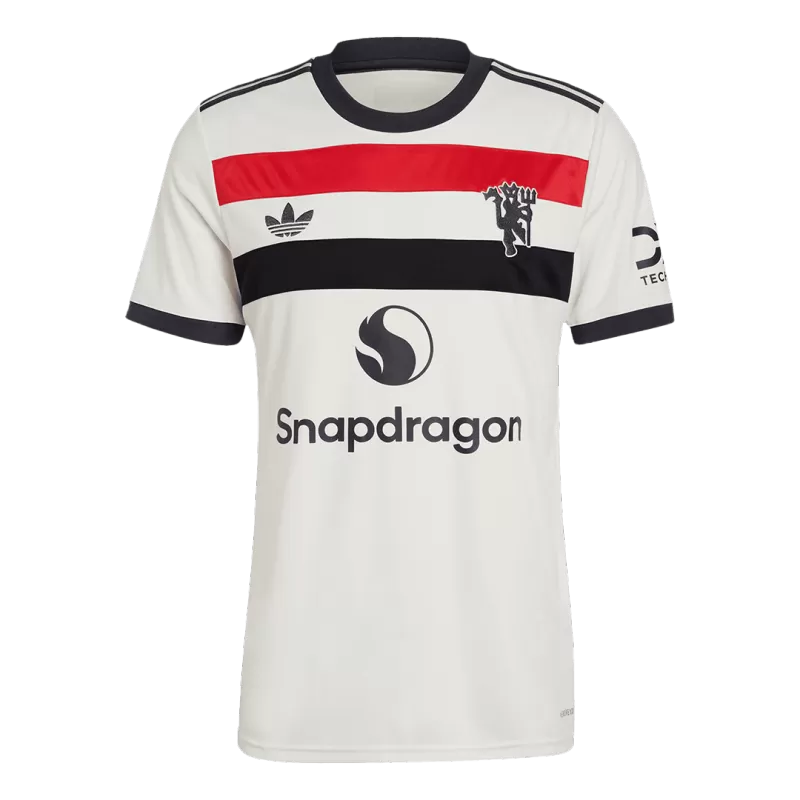 Terza Maglia Trasferta Manchester United 2024/25 Bianco